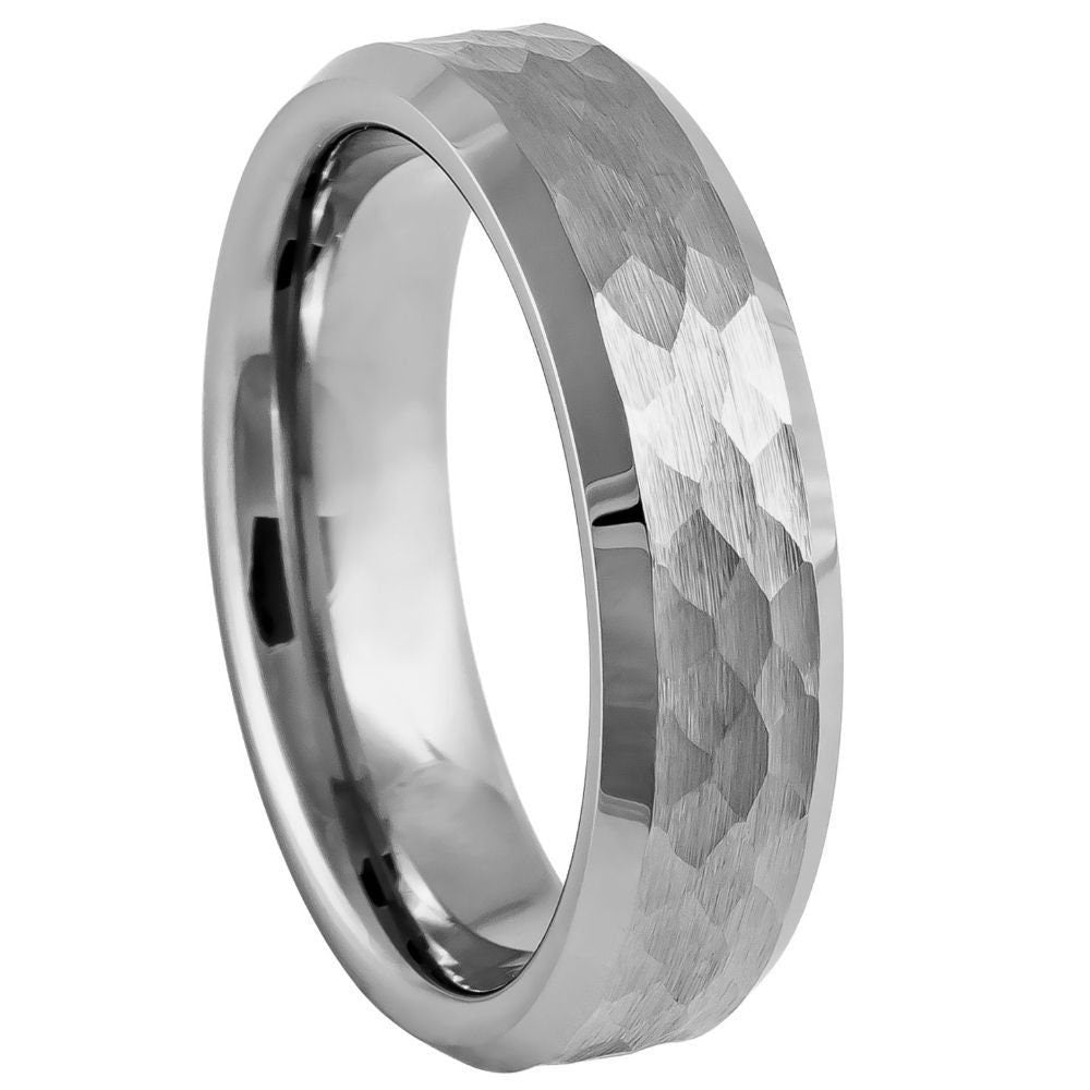 All New! ring Tungsten Carbide men's band ring brushed finish honey comb style size 7-15 CUSTOM laser ENGRAVING