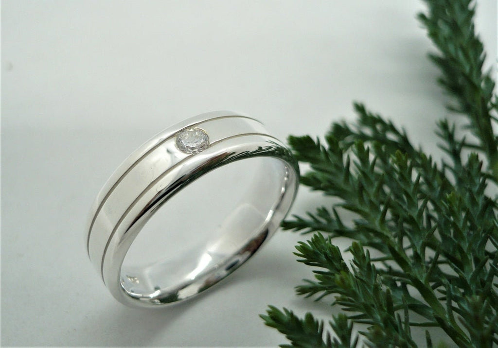 Newshe Genuine 925 Sterling Silver Wedding Rings for Men Half Eternity AAAAA Cubic Zircon Romantic Jewelry Size 7-14 - 36 Newshe Genuine 925 Sterling Silver Wedding Rings for Men Half Eternity AAAAA Cubic Zircon Romantic Jewelry Size 7-14 - 36